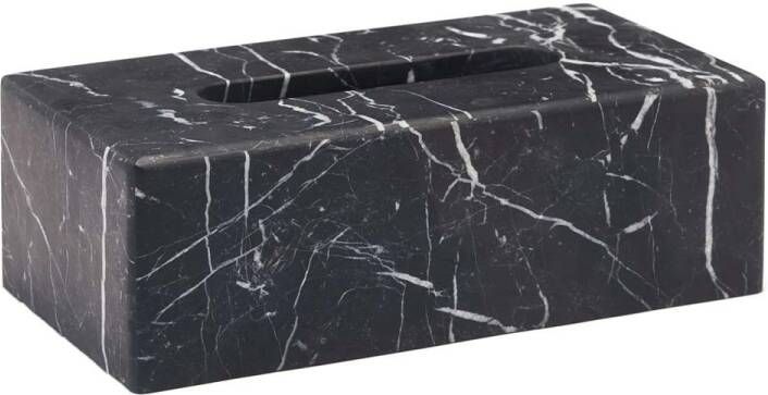 Aquanova Nero Tissuehouder Black