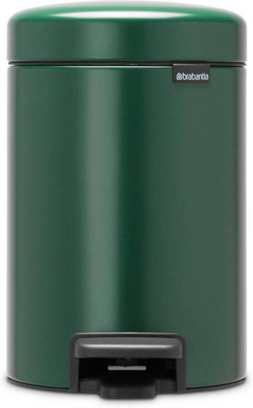 Brabantia Newicon Pedaalemmer 3 Liter Met Kunststof Binnenemmer Pine Green