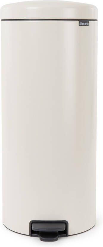 Brabantia Newicon Pedaalemmer 30 Liter Met Kunststof Binnenemmer Soft Beige