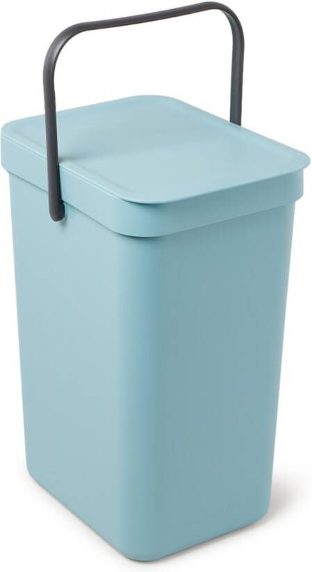 Brabantia Sort & Go Afvalemmer/Opberger 12 L Lichtblauw