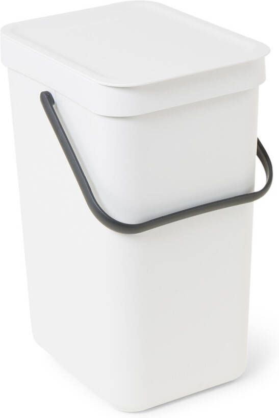 Brabantia Sort & Go Afvalemmer/Opberger 12 L Grijs