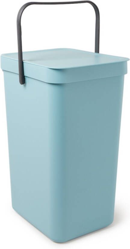 Brabantia Sort & Go Afvalemmer/Opberger 16 L Lichtblauw