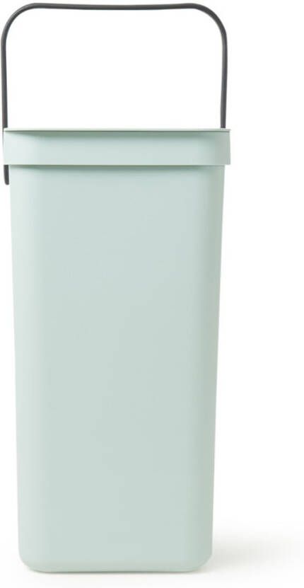 Brabantia Sort & Go Afvalemmer/Opberger 16 L Mintgroen