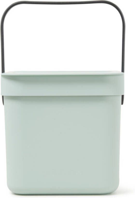 Brabantia Sort & Go Afvalemmer 6 Liter Jade Green