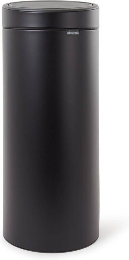 Brabantia Touch Bin Afvalemmer 30 Liter Moonlight Black