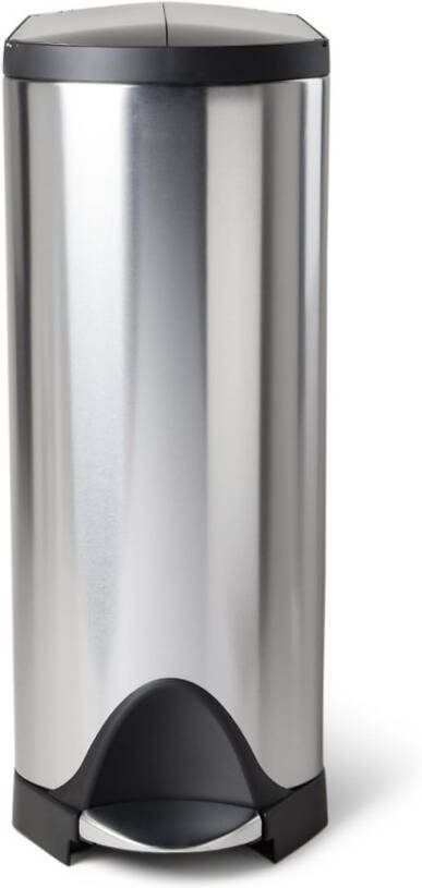 Simplehuman Butterfly Deluxe GFT Pedaalemmer 38 Liter(2x19 L)Vingerafdrukvrij