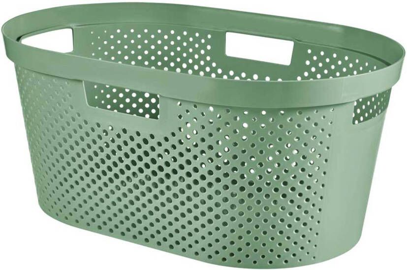 Curver Infinity Dots Wasmand 40l Groen