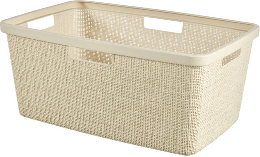 Curver Jute Wasmand 46l Gebroken Wit