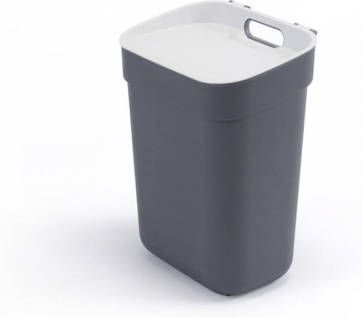 Curver Ready To Collect Prullenbak 10l Donkergrijs/lichtgrijs