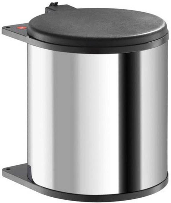 Hailo Big Box 15 Liter Rvs/donkerbruin