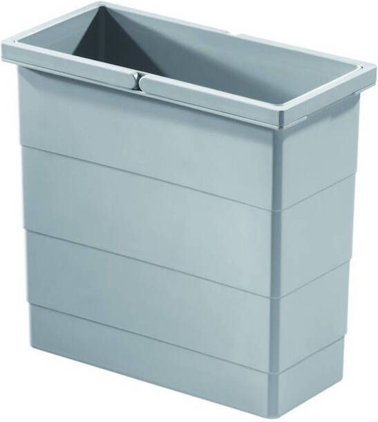 Hailo Binnenemmer 12 Liter Zilver Grijs