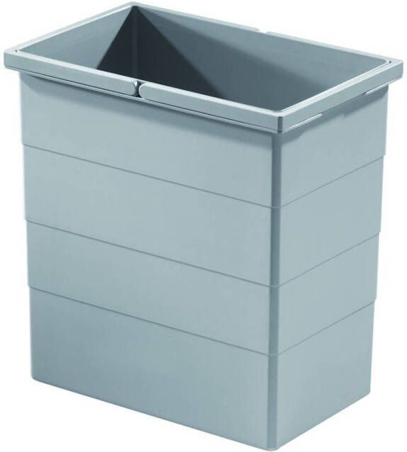 Hailo Binnenemmer 24ltr Zilvergrijs
