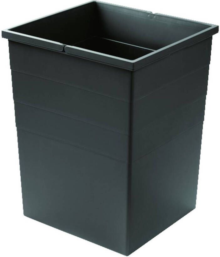 Hailo Binnenemmer 55 Ltr Donker Grijs 029