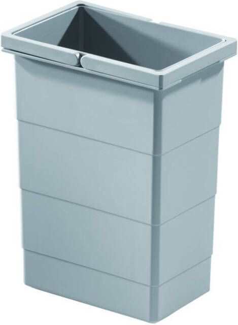 Hailo Binnenemmer 8, 5 Liter Zilver Grijs 107595 Ral7004
