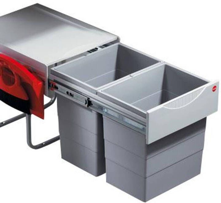 Hailo Tandem RB Inbouwafvalemmer 40 Liter