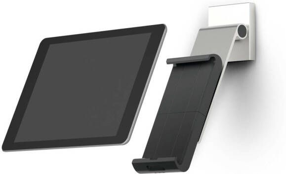 huismerk Durable Pro Tablethouder Muur Zilver 360°c Draaibaar