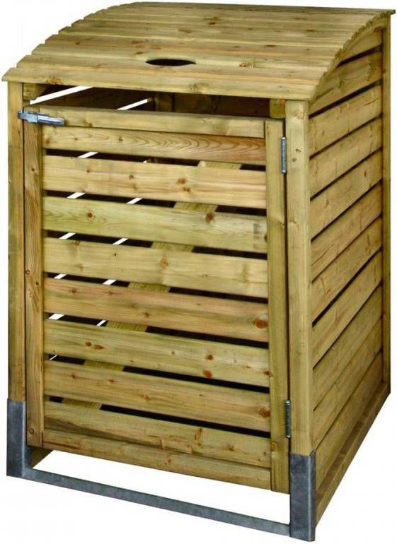 Intergard Klikoberging Kliko Ombouw Klikokast Containerberging Enkel 80x122x90cm
