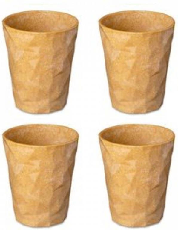 Koziol Bekers Club Bruin 250 Ml 4 Stuks