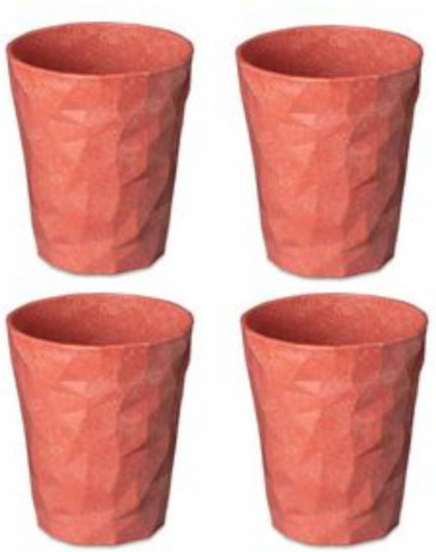 Koziol Bekers Club Roze 250 Ml 4 Stuks