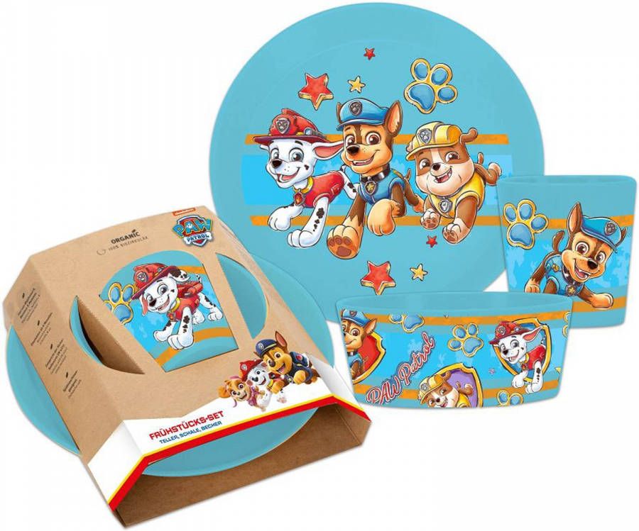 Koziol Kinderservies Connect Paw Patrol Blauw 3 delig