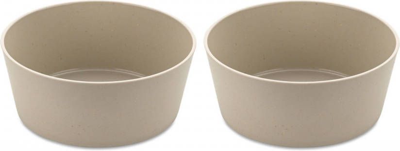 Koziol Kleine Kommen Connect Creme ø 12 Cm/400 Ml 2 Stuks