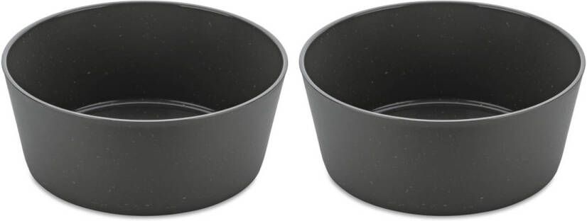 Koziol Kleine Kommen Connect Grijs ø 12 Cm/400 Ml 2 Stuks