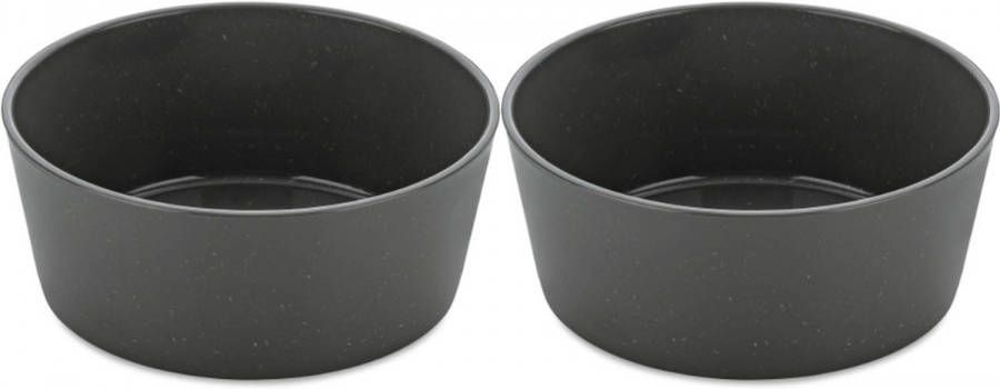 Koziol Kommen Connect Grijs ø 16 Cm/890 Ml 2 Stuks