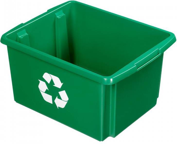 Sunware Nesta eco opbergbox 32 liter groen 24x36x45, 5 cm Leen Bakker