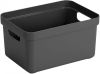 Sunware Sigma Home Opbergbox 5L Antraciet 25, 2 X 17, 5 X 12, 2 Cm online kopen