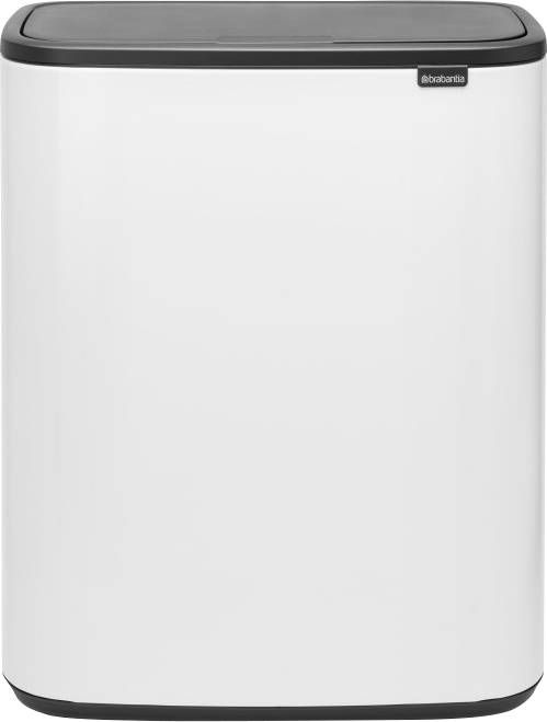 Brabantia Bo Touch Bin 60 Liter White