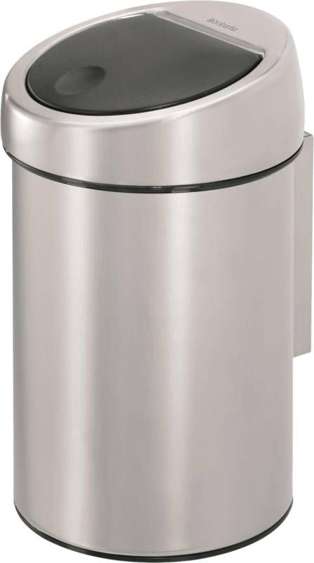Brabantia Touch Bin 3 Liter Matt Steel Fingerprint Proof