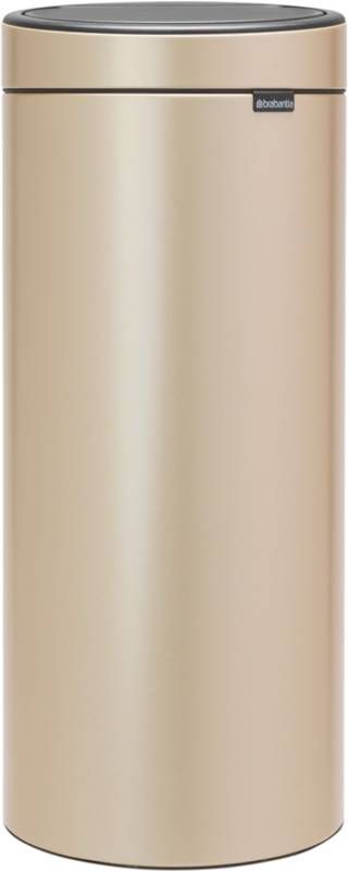Brabantia Touch Bin 30 Liter Metallic Gold
