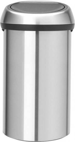 Brabantia Touch Bin 60 Liter Rvs Fingerprint Proof