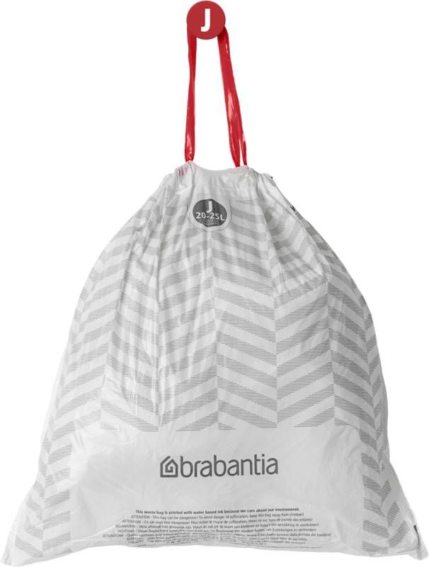 Brabantia Vuilniszakken Code J 20 25 Liter(120 stuks )