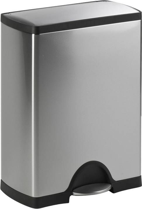 Simplehuman Rectangular Classic GFT 30 + 16 Liter Rvs