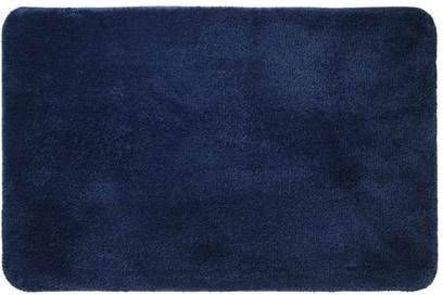 Sealskin Badmat Angora Polyester 60 X 90 Cm Blauw