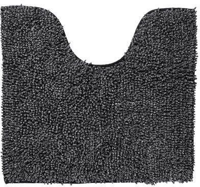 Sealskin Misto toiletmat chenille katoen 60x55 cm zwart