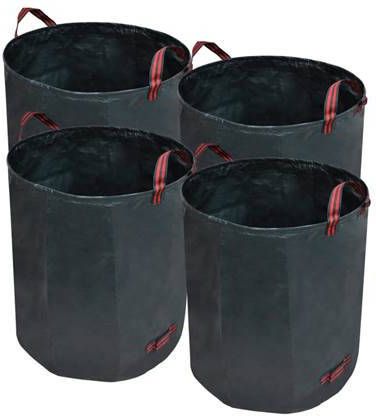 vidaXL Tuinafval zak Groen 272L 150 g/vierkante meter(4 stuks )