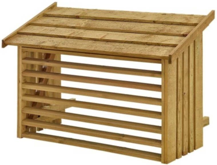 Plus Danmark Airco ombouw hout naturel 116 x 56 x 78 cm(BxDxH )
