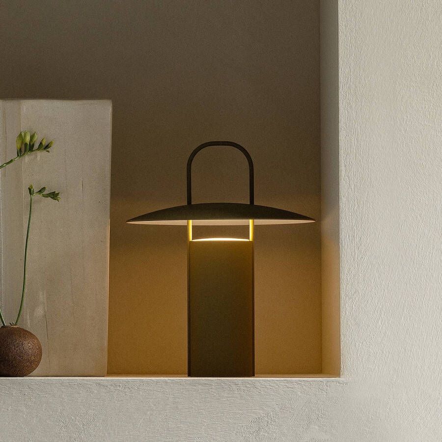 Menu Ray Draadloze Tafelamp Dusty Green