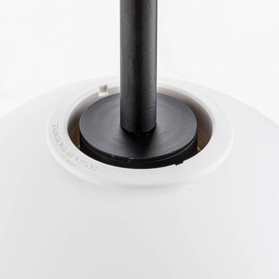 Menu TR Bulb LED slinger 4 lamps zwart/opaal mat