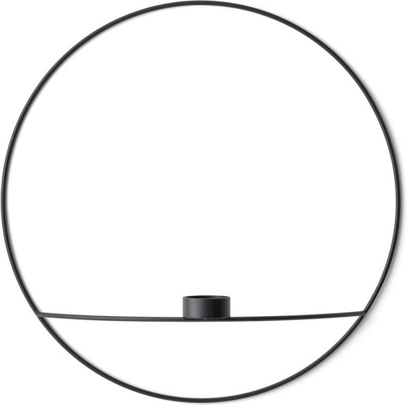 Menu Design POV Circle Theelichthouder Large Zwart