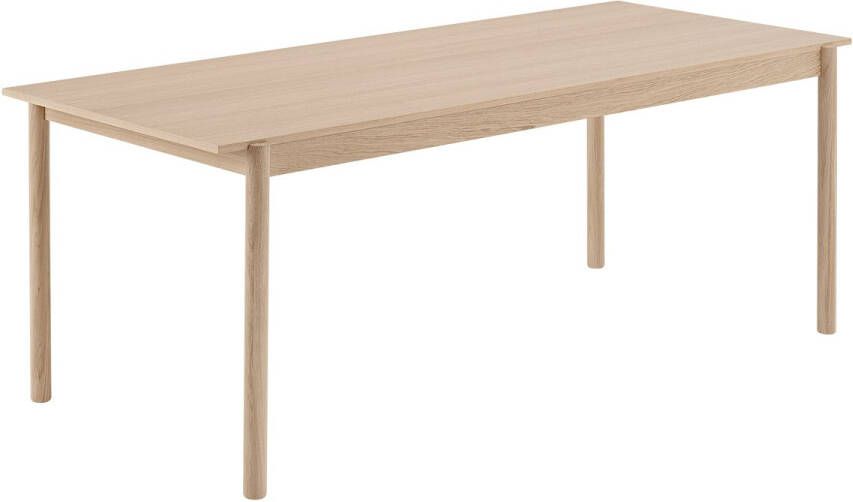 Muuto Linear Wood Eettafel b. 200 x d. 85 cm.