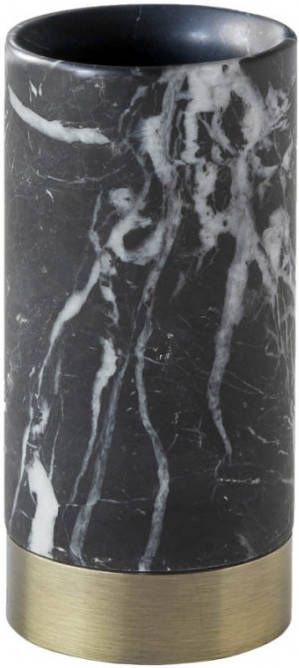 Aquanova Nero tandenborstelhouder van natuursteen