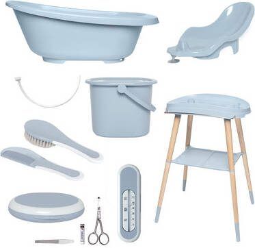 bé, bé, jou®, Babycare Badset 8 delig Sense Plus Celestial Blue