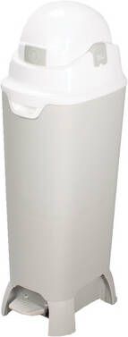 Diaper Champ Luieremmer ONE Maxi Handsfree, zilver/wit