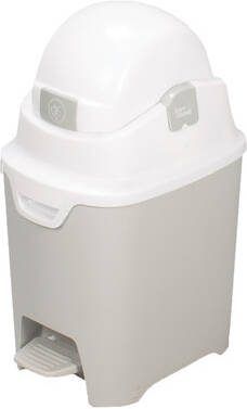 Diaper Champ Luieremmer ONE Standaard Handsfree, zilver