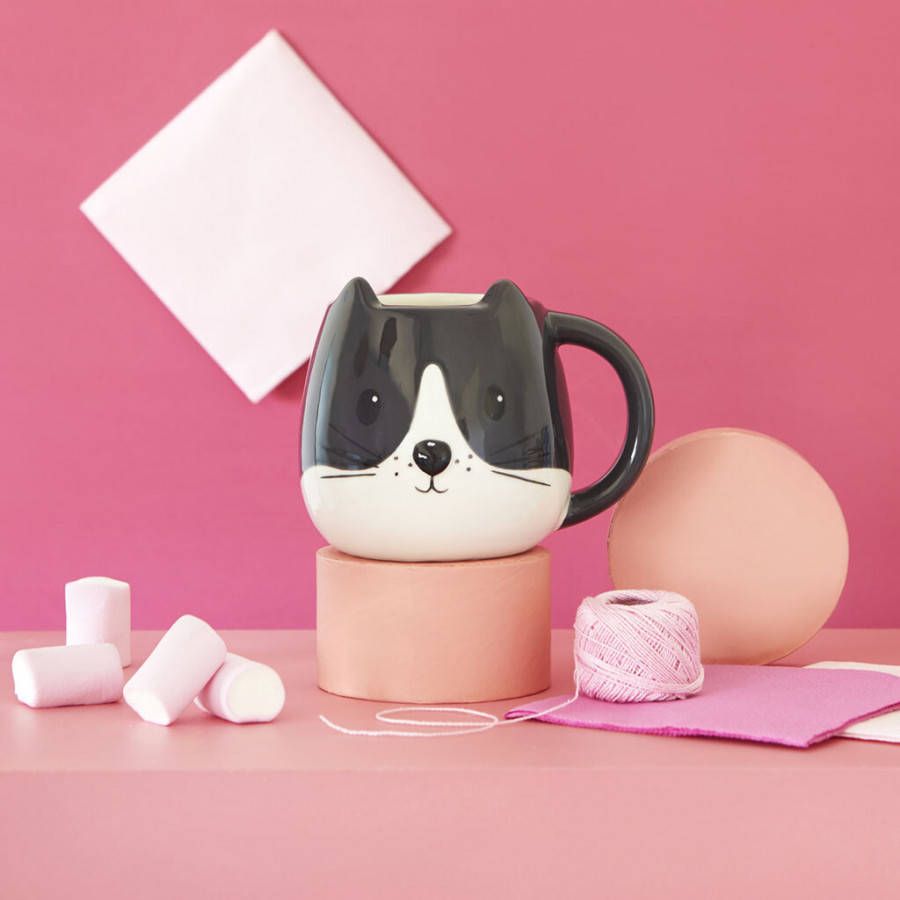 Balvi Koken & Tafelen Mug Kitty Wit