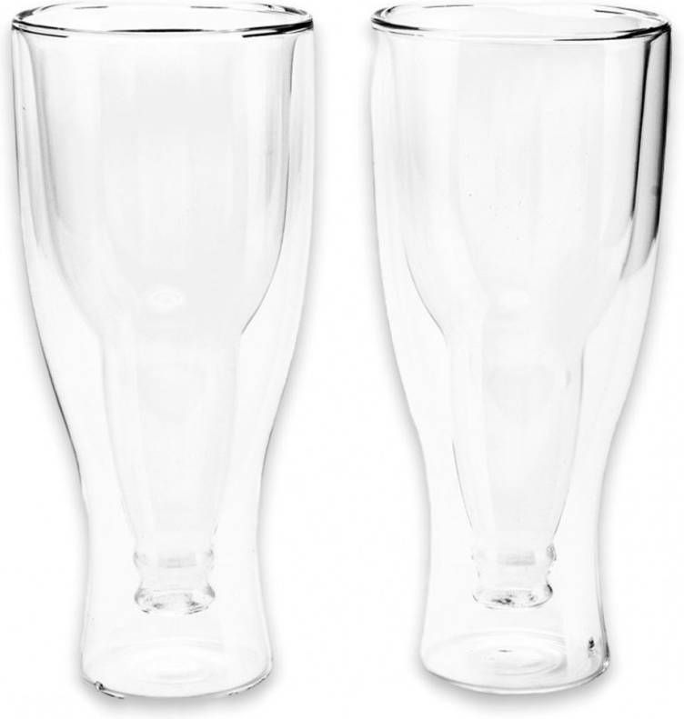 Balvi Koken & Tafelen Beer Glass Gravity 400 ml 2x Wit