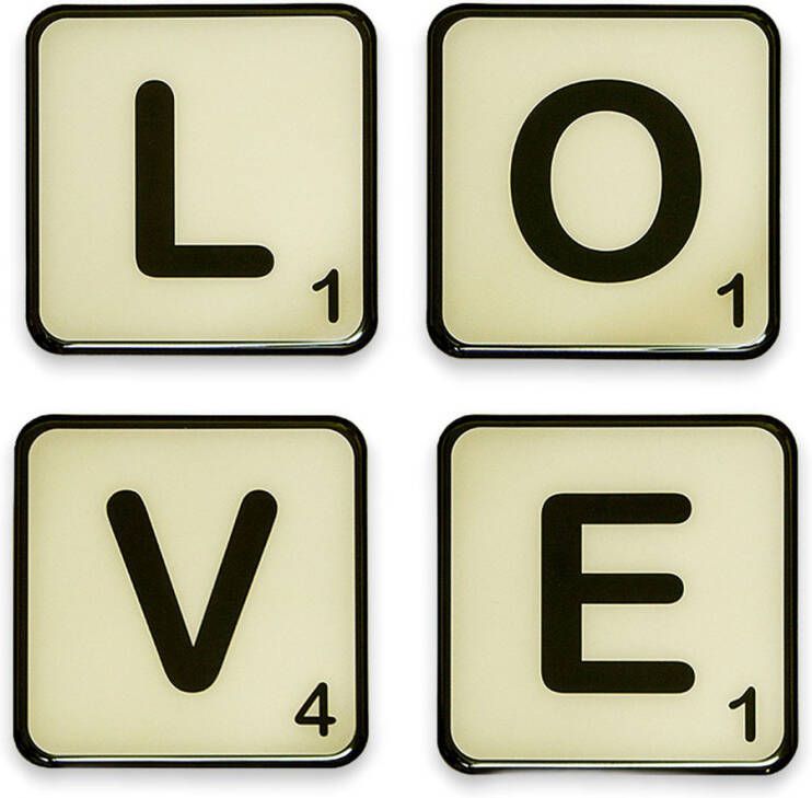 Balvi Love Magnetische Onderzetters 4 Stuks